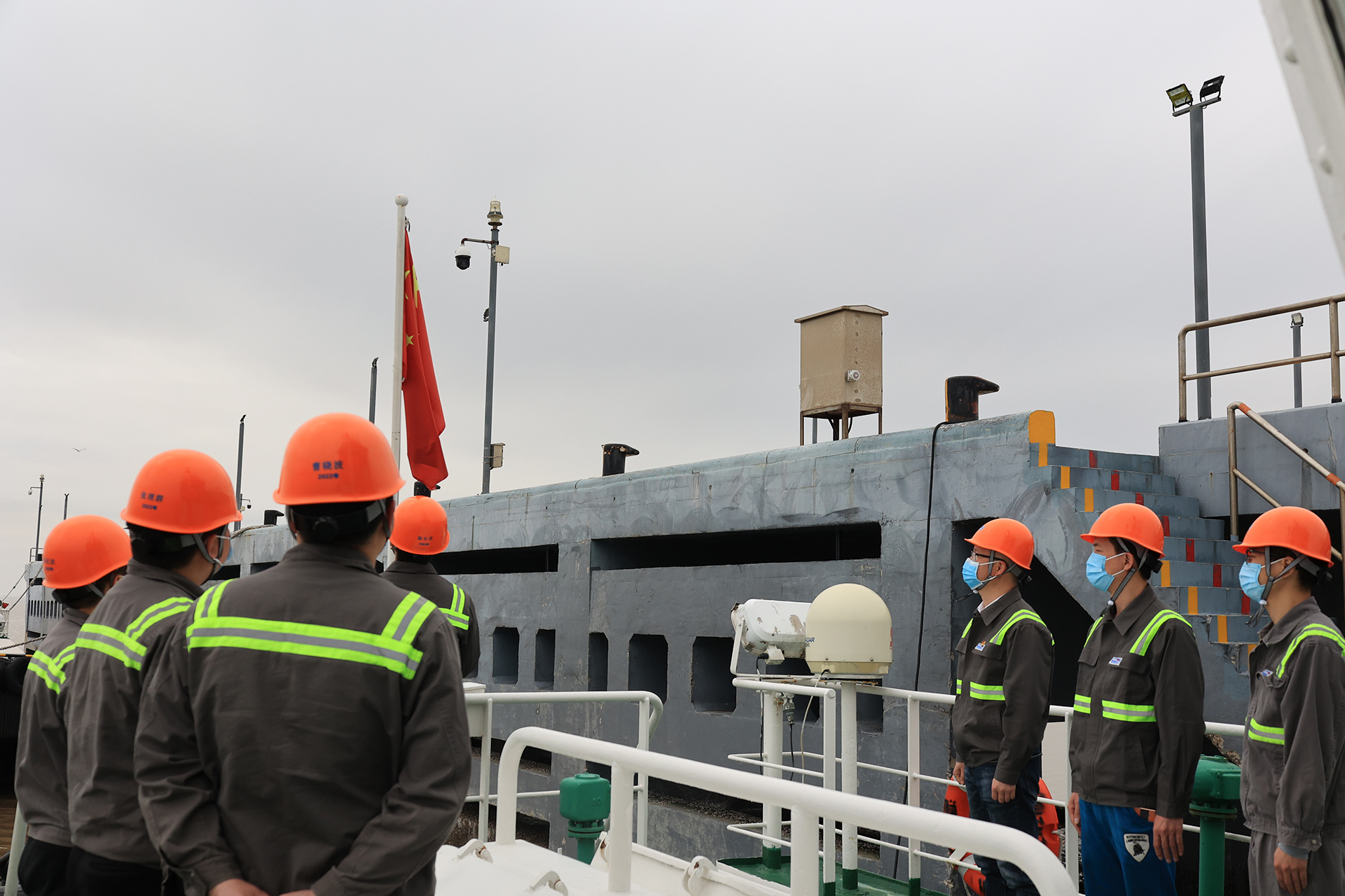 港服公司舉行“強港日”升旗儀式及重溫強港誓詞活動(dòng)