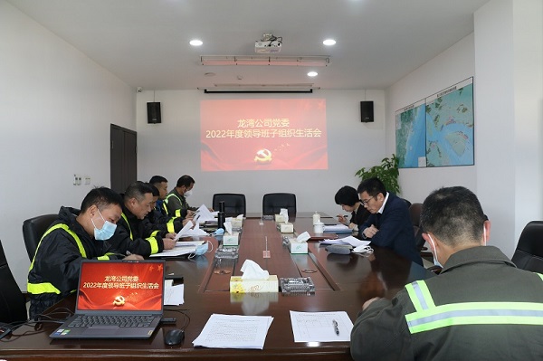 集團公司總經(jīng)理楊育孜赴龍灣公司開(kāi)展“大走訪(fǎng)大調研大服務(wù)大解題”活動(dòng)并參加龍灣公司黨委組織生活會(huì )