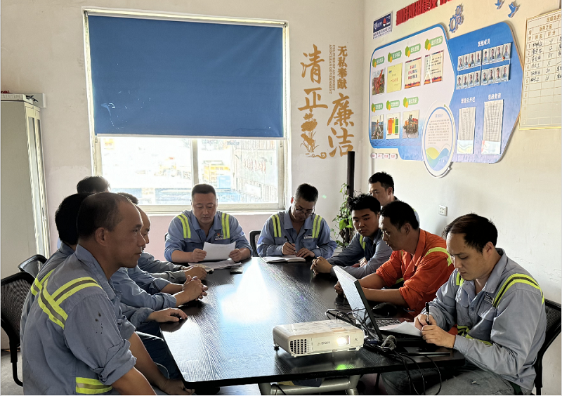 龍灣公司領(lǐng)導班子成員深入一線(xiàn)宣講黨的二十屆三中全會(huì )精神